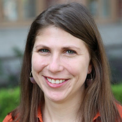 Stephanie Schwartz smiling for a headshot